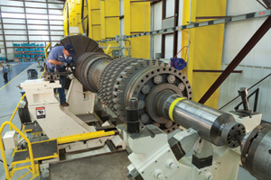 A New F Class Turbine Repair Facility Efficient Plant